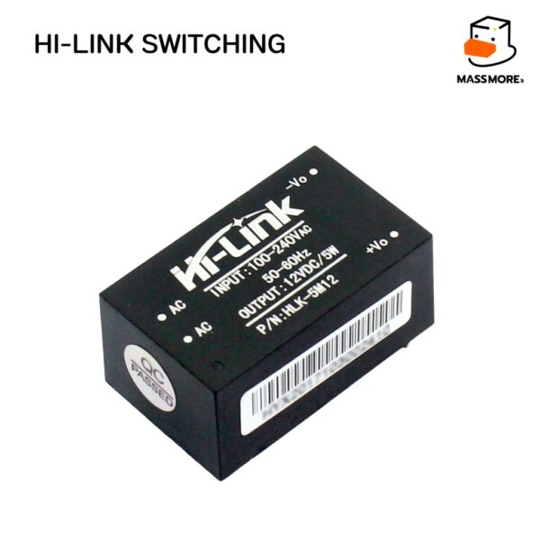 Hi-Link Switching Power Supply 220V. TO 3.3V 5V 12V 24V ตัวใหญ่ 5W กำลังไฟออก 5WATT - Image 4