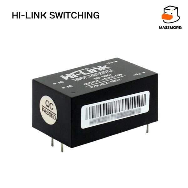 Hi-Link Switching Power Supply 220V. TO 3.3V 5V 12V 24V ตัวใหญ่ 5W กำลังไฟออก 5WATT - Image 6