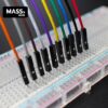 สายจั๊มเปอร์อย่างดี Jumper wire ยาว30 ซม. ตัวผู้-ตัวผู้ ขนาด 24AWG ทดลองวงจรอิเล็กทรอนิกส์ - Image 7