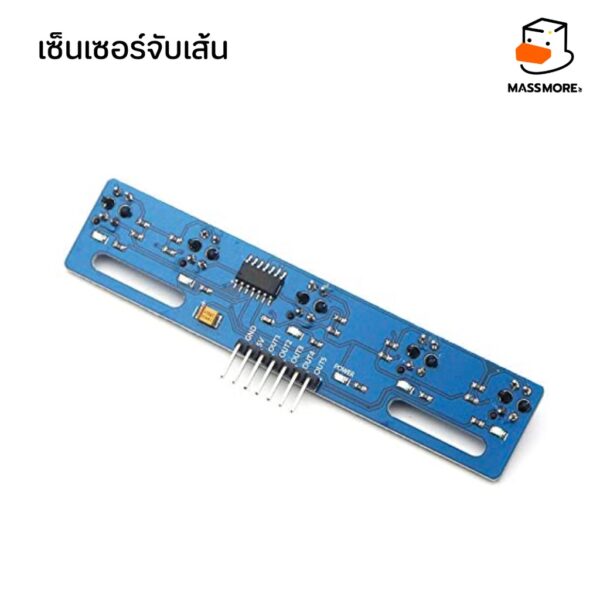 TCRT5000 QRE1113 QTR-8A จับเส้น IR Line tracking sensor QRE111GR Infrared Reflective Sensor - Image 3