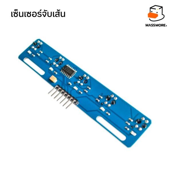 TCRT5000 QRE1113 QTR-8A จับเส้น IR Line tracking sensor QRE111GR Infrared Reflective Sensor - Image 5