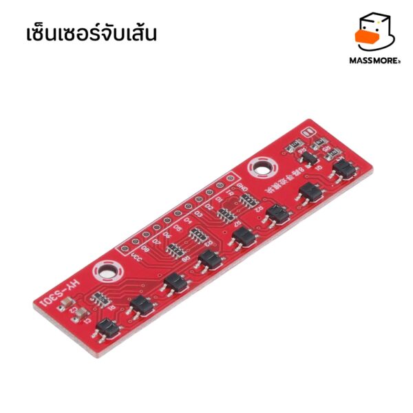 TCRT5000 QRE1113 QTR-8A จับเส้น IR Line tracking sensor QRE111GR Infrared Reflective Sensor - Image 6