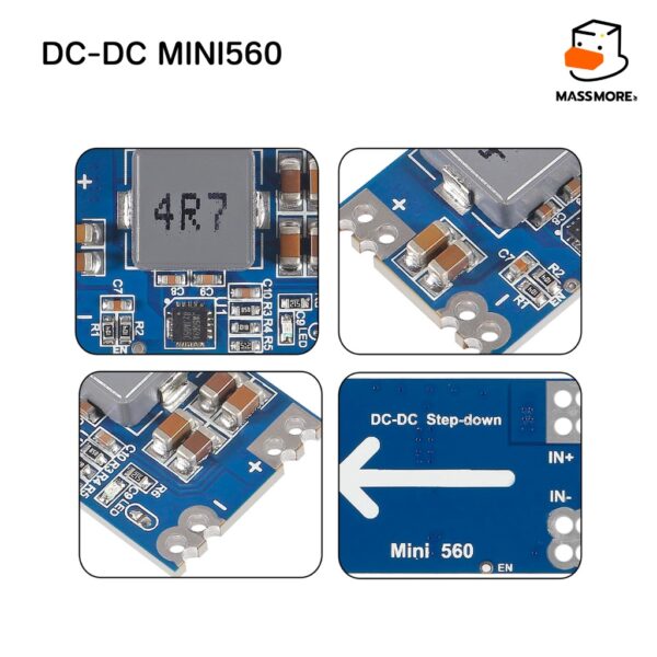 5A DC-DC Mini560 Step-Down 3.3V / 5V - Image 6