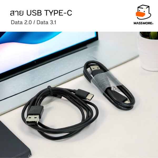 USB Type-C สายดาต้า Data USB Type C to USB-A 3.0 2.0 Male Cable ยาว 50cm 1เมตร - Image 5
