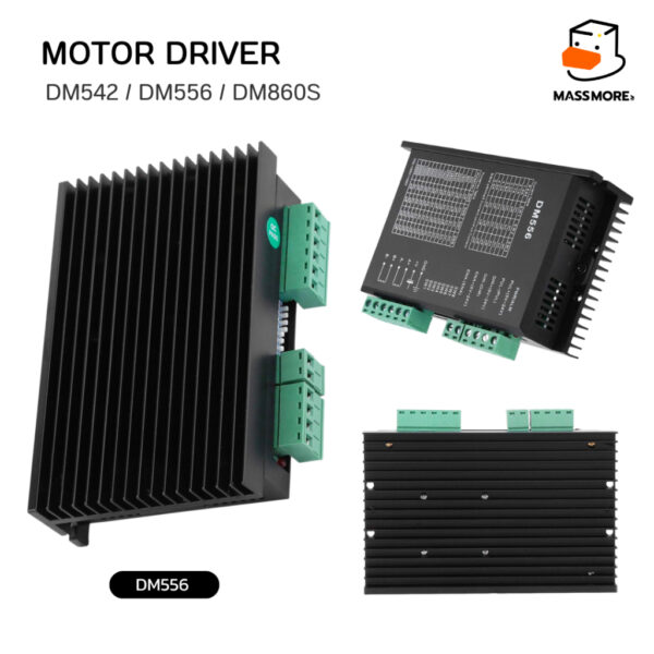 DM542 DM556 DM860H มีพัดลม ชุดขับมอเตอร์ Stepper Motor Driver Controller High power OptiDrive DM Series - Image 6