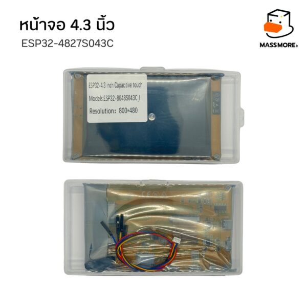 ESP32-8048S043 หน้าจอสัมผัส 4.3 นิ้ว ESP32S3 LCD Parallel 480x272 Touch GT911 รองรับ LVGL Arduino - Image 6