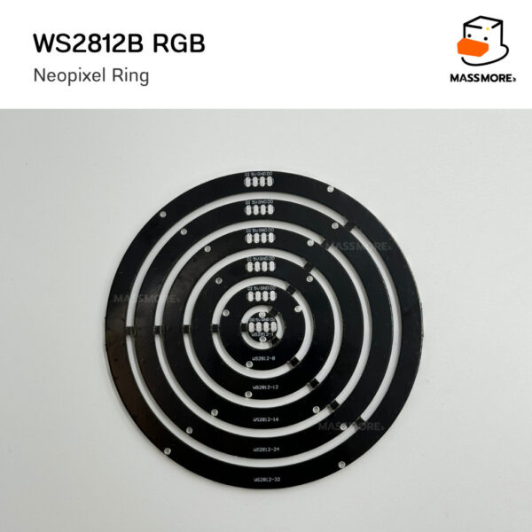 Neopixel Ring WS2812B RGB 5050SMD 1/8/12/16/24 pixel - Image 4