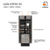 NERD Miner V2 ESP32 ชิพ ESP32 S3 Lottery Solo BTC บอร์ด DevKitC ESPminer - Image 9