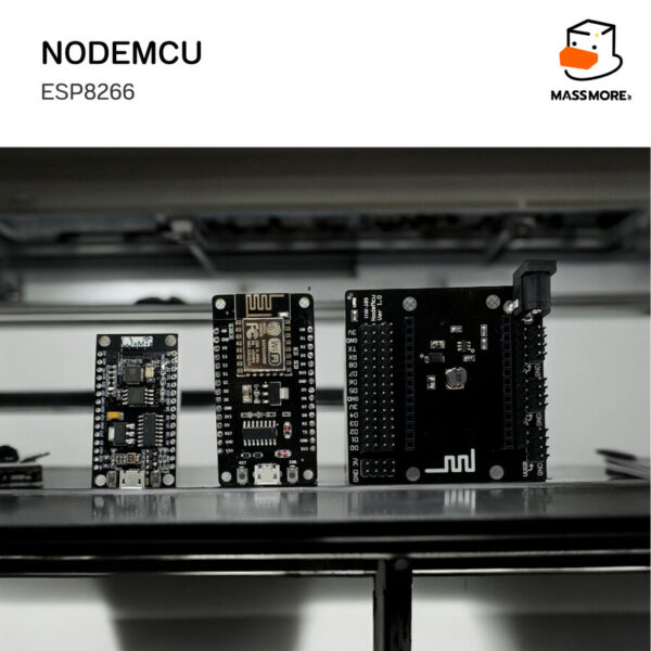 NodeMCU V3 บอร์ด ESP8266 Arduino Lua WIFI หน่วยความจำ Flash 32MB USB-Serial CH340G - Image 8