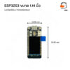 บอร์ดพัฒนา ESP32S3 หน้าจอแสดงผล TFT ขนาด 1.14 นิ้ว พร้อมขั้วแบตเตอรี่ ESP32S3FH4R2 รองรับ Arduino Python - Image 3