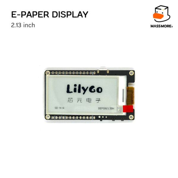 โมดูลหน้าจอ E-Paper Display TTGO T5 2.13inch Driver GDEM0213B74 DEPG0213BN LILYGO ESP32 ePaper Arduino - Image 3