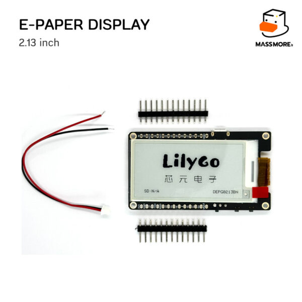 โมดูลหน้าจอ E-Paper Display TTGO T5 2.13inch Driver GDEM0213B74 DEPG0213BN LILYGO ESP32 ePaper Arduino - Image 6