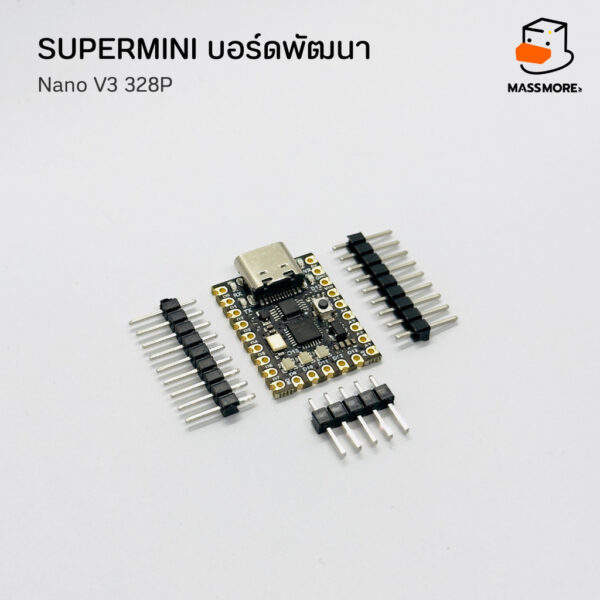 SuperMini บอร์ดพัฒนา ESP32 Atmega328P NanoV3 328P ESP32S3 Base Arduino Nano - Image 5