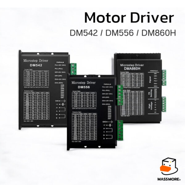 DM542 DM556 DM860H มีพัดลม ชุดขับมอเตอร์ Stepper Motor Driver Controller High power OptiDrive DM Series
