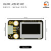 โมดูลหน้าจอ OLED Display ขนาด 0.96 1.3 1.54 2.42 3.12 นิ้ว I2C IIC SPI Driver SSD1306 SSD1315 - Image 5