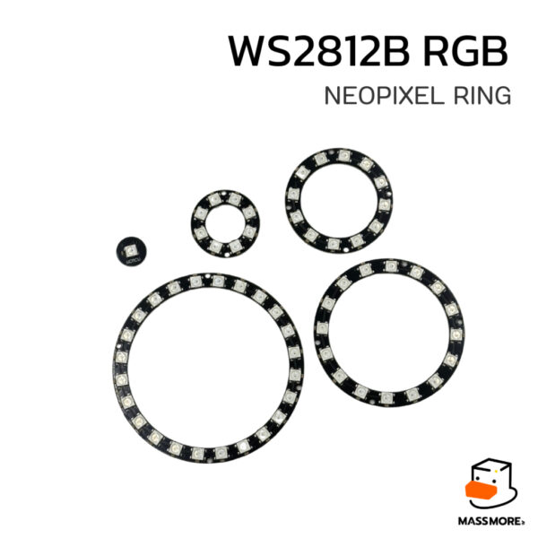 Neopixel Ring WS2812B RGB 5050SMD 1/8/12/16/24 pixel