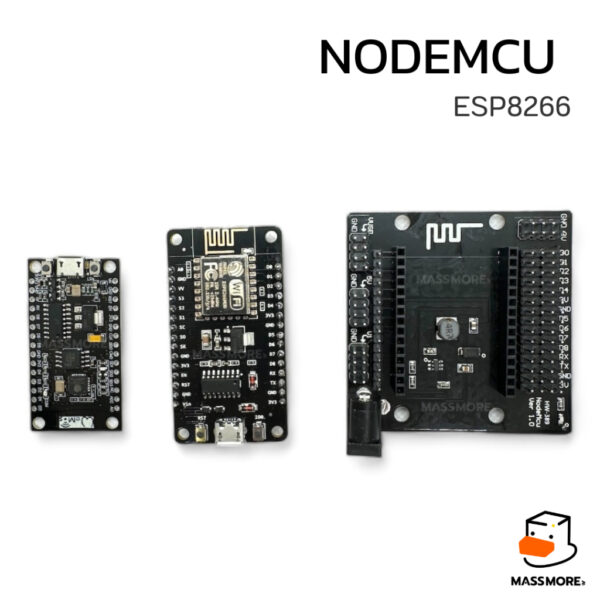 NodeMCU V3 บอร์ด ESP8266 Arduino Lua WIFI หน่วยความจำ Flash 32MB USB-Serial CH340G
