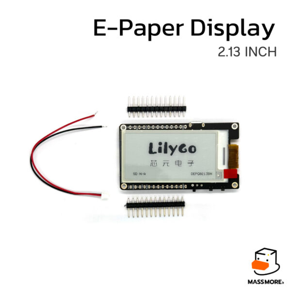 โมดูลหน้าจอ E-Paper Display TTGO T5 2.13inch Driver GDEM0213B74 DEPG0213BN LILYGO ESP32 ePaper Arduino