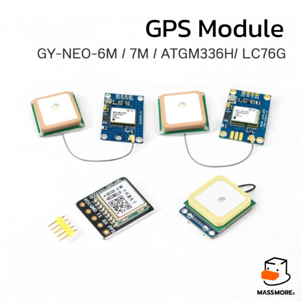 NEO-6M NEO-7M  ATGM336H LC76G GPS Module โมดูลระบุตำแหน่งพิกัด พร้อมสายอากาศ